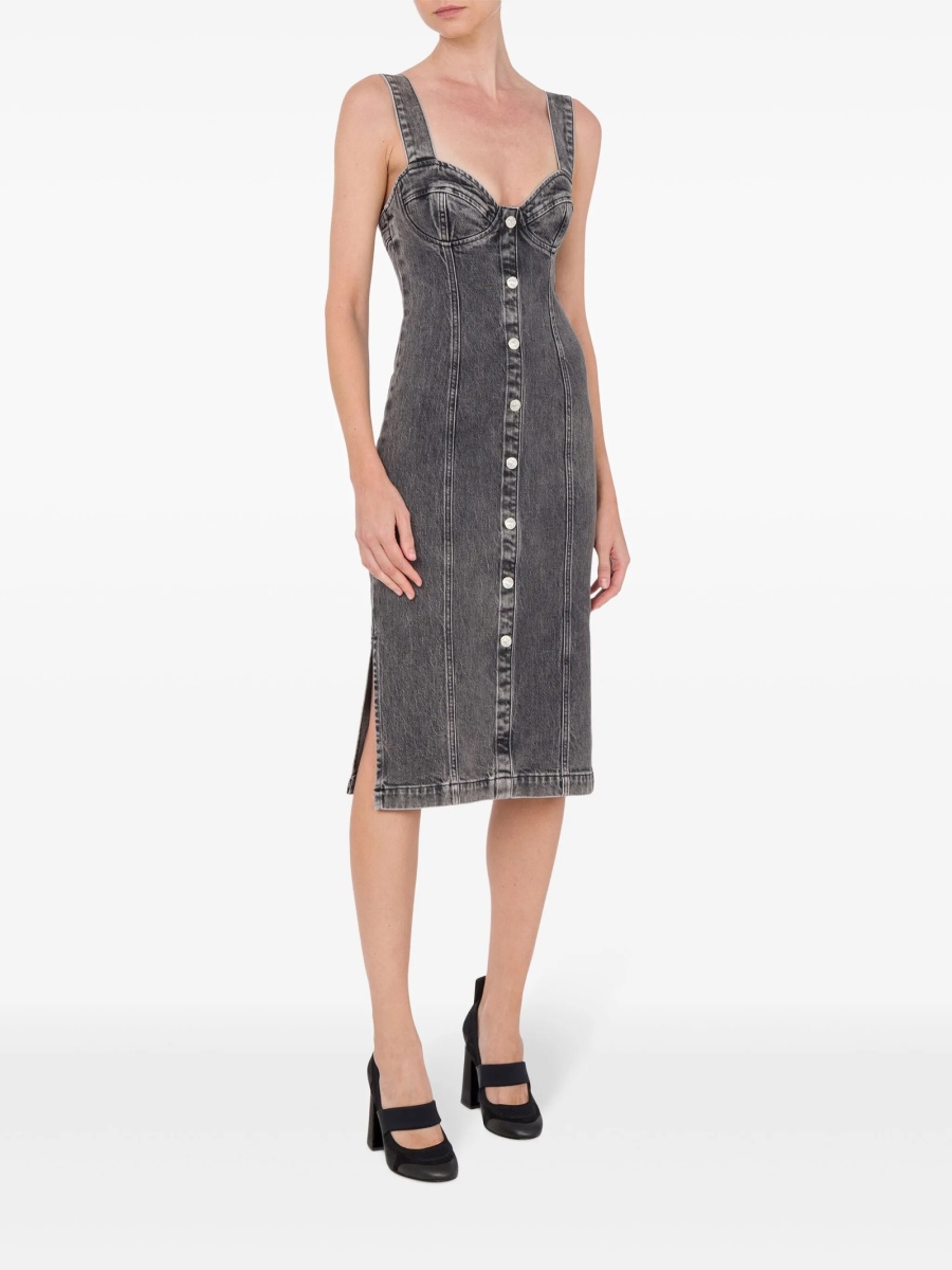 Rochie de zi MOSCHINO JEANS gri - Img 2