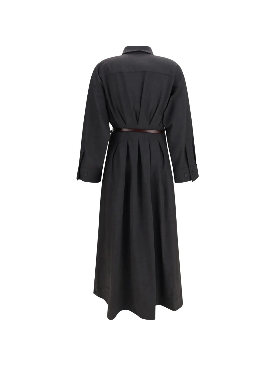 Rochie de zi P.A.R.O.S.H. gri - Img 3