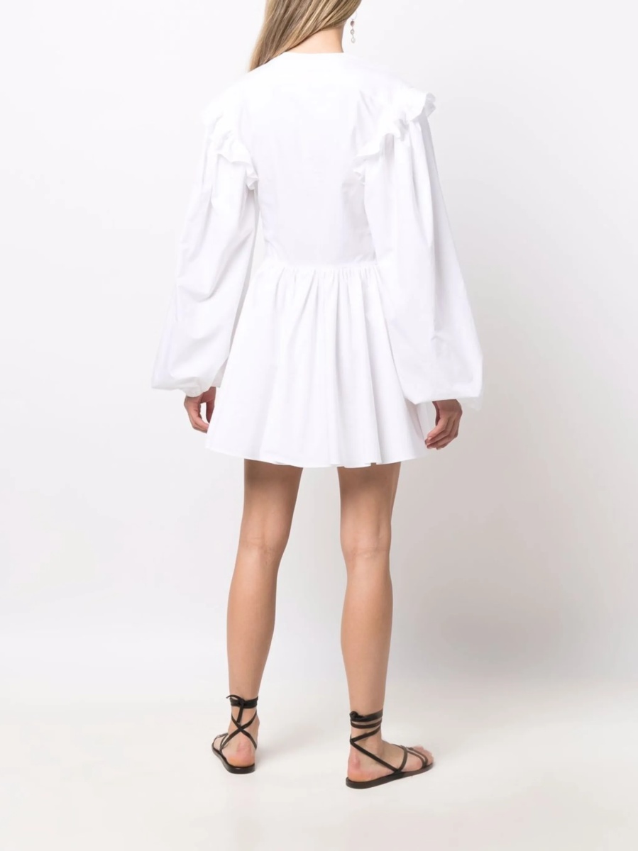 Rochie de zi Patou alba - Img 4