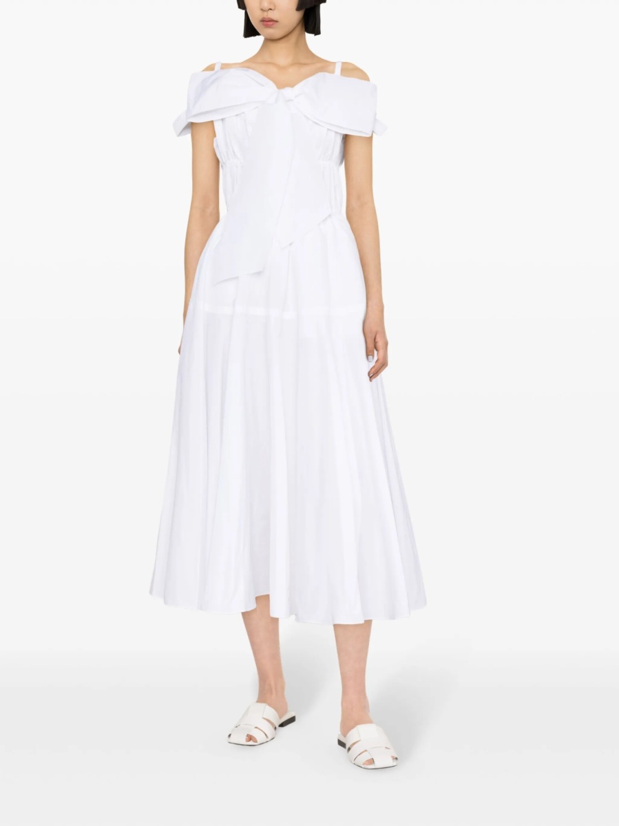 Rochie de zi Patou alba - Img 2