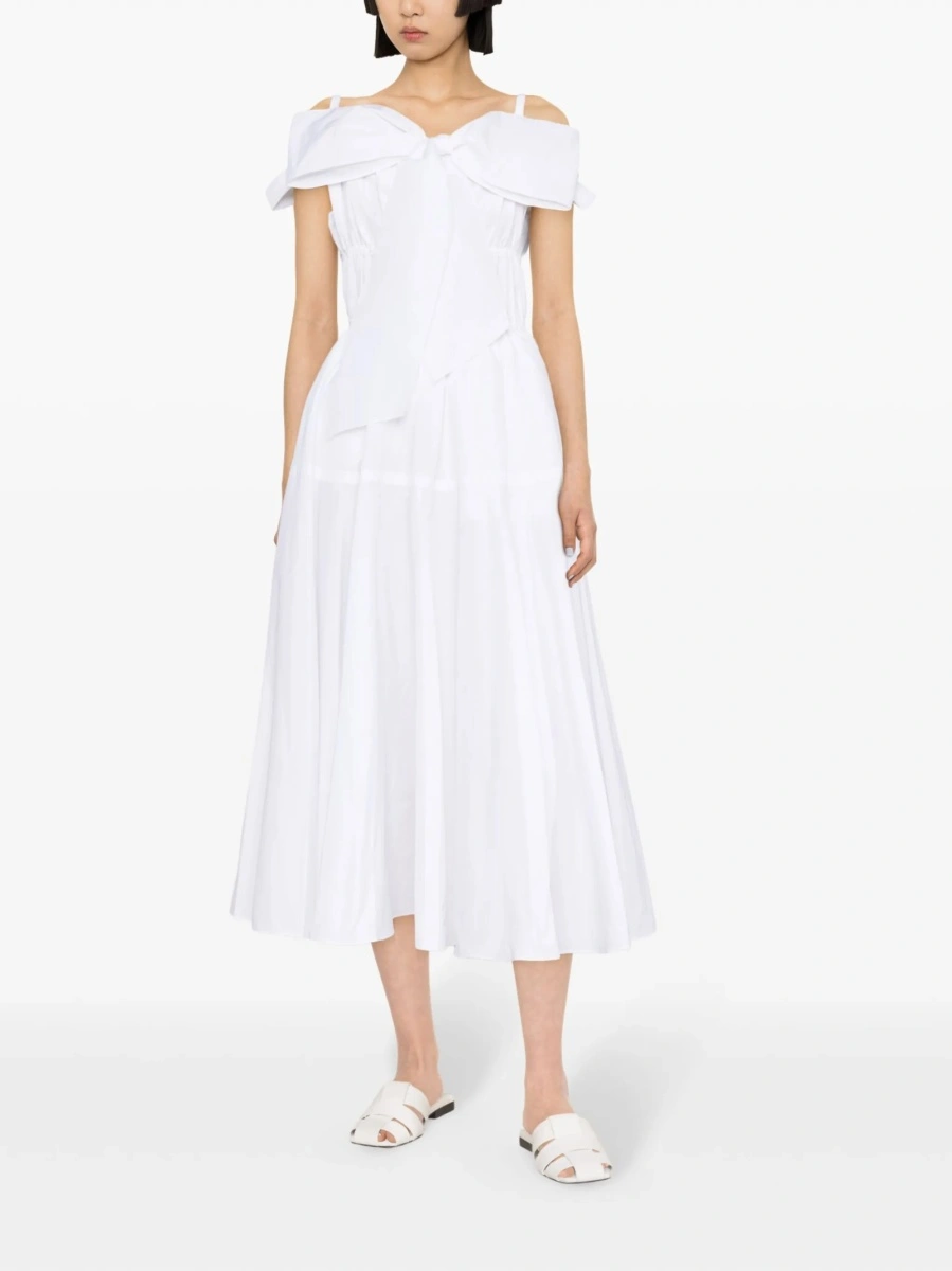 Rochie de zi Patou alba - Img 2