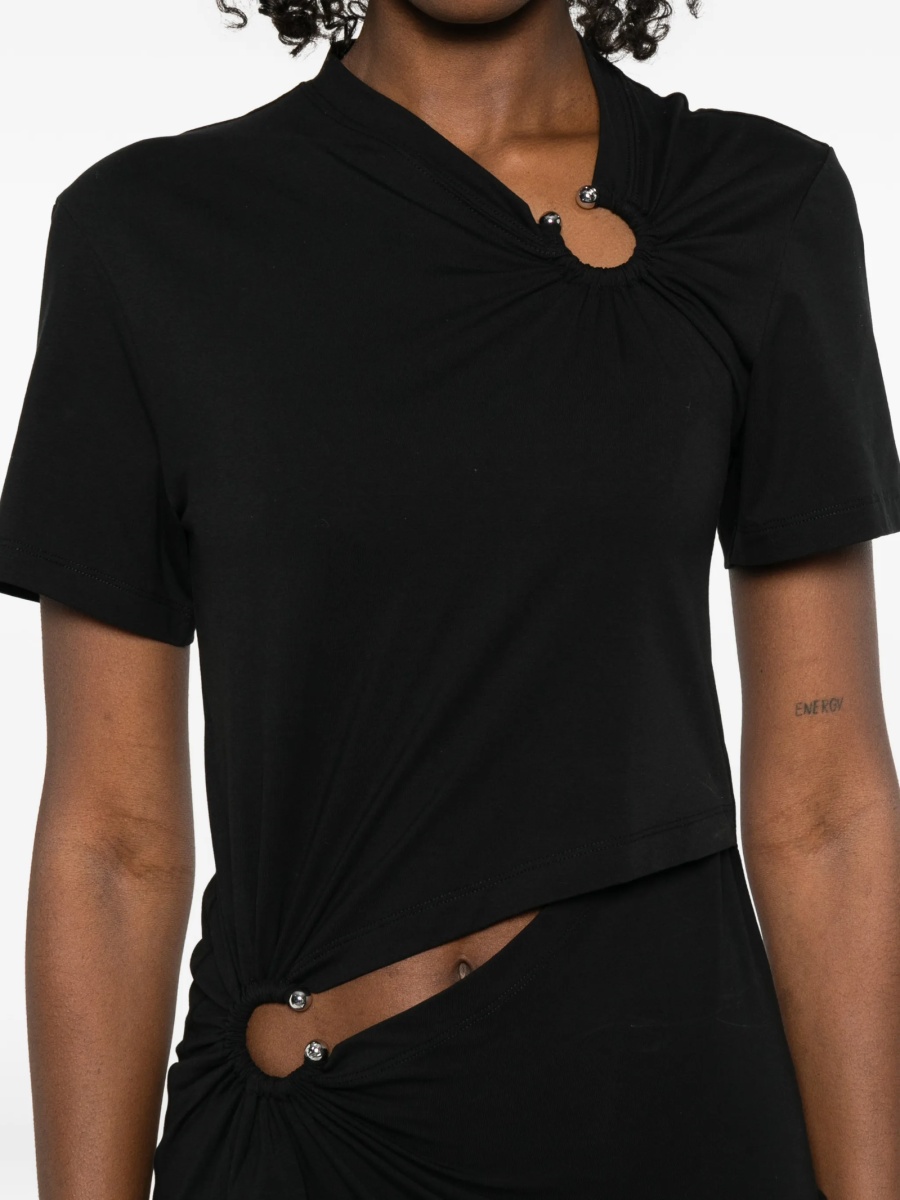 Rochie de zi RABANNE neagra - Img 5