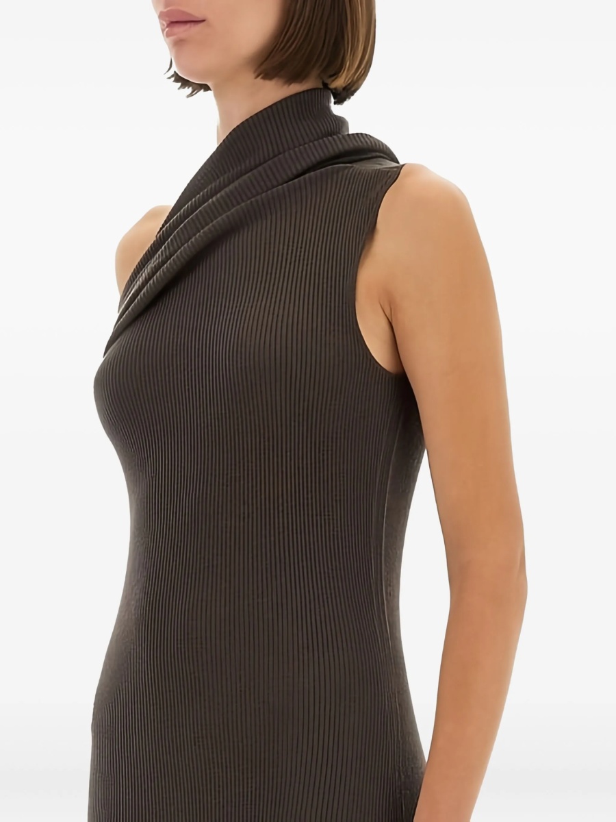 Rochie de zi Rick Owens gri - Img 2