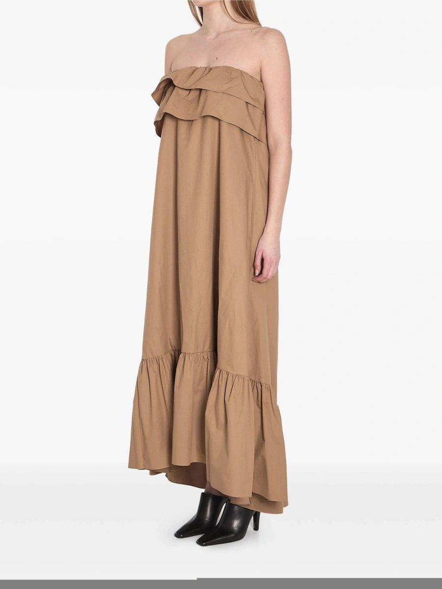Rochie de zi Saint Laurent neutra - Img 2