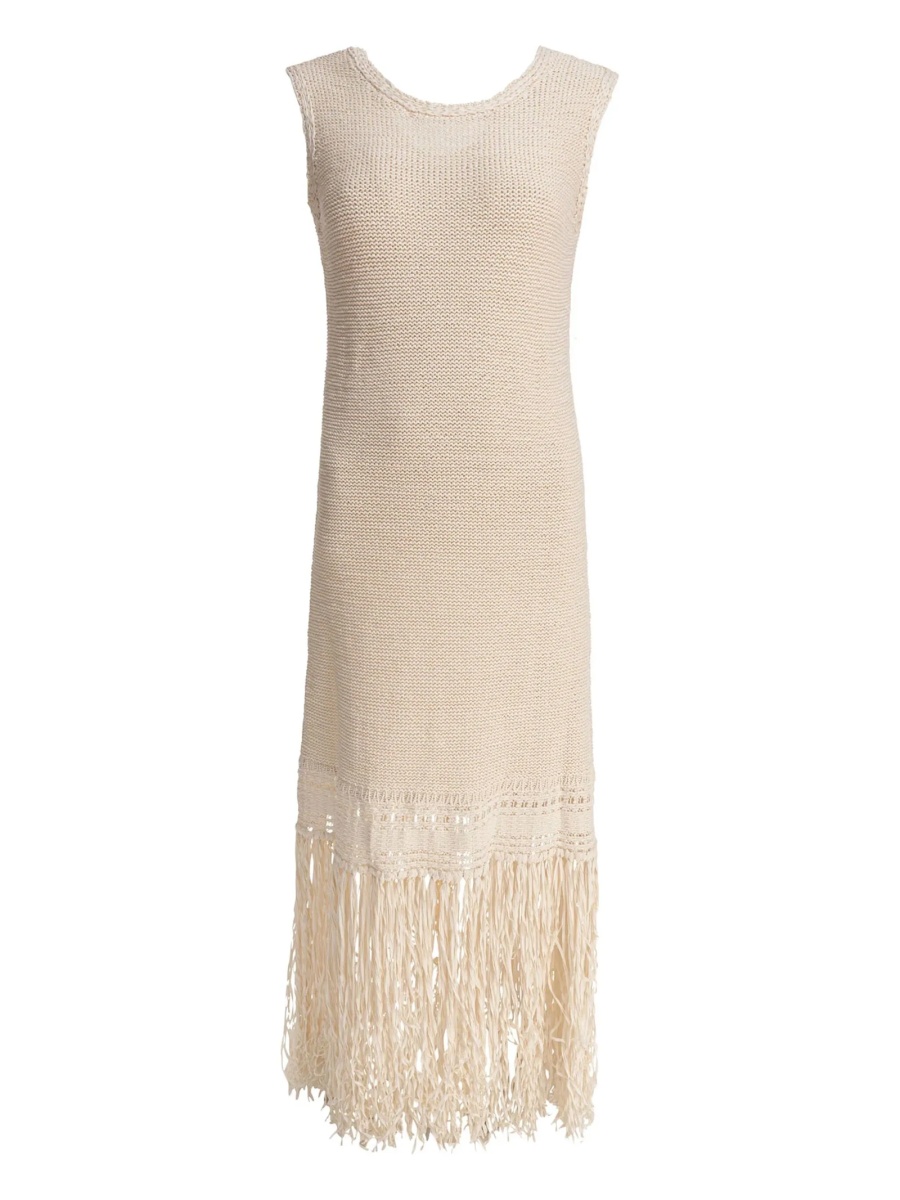 Rochie de zi Sandbeige neutra - Img 3