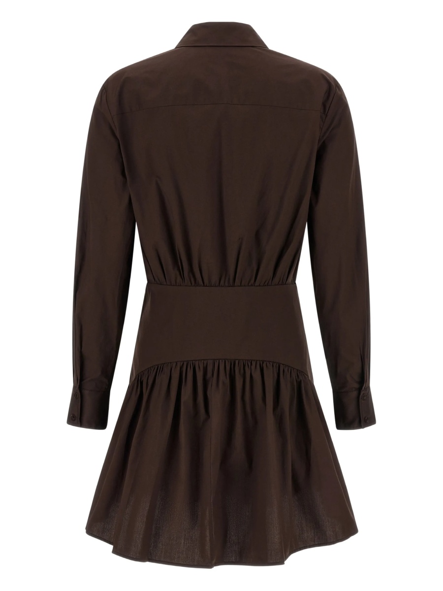 Rochie de zi STAUD maro - Img 2