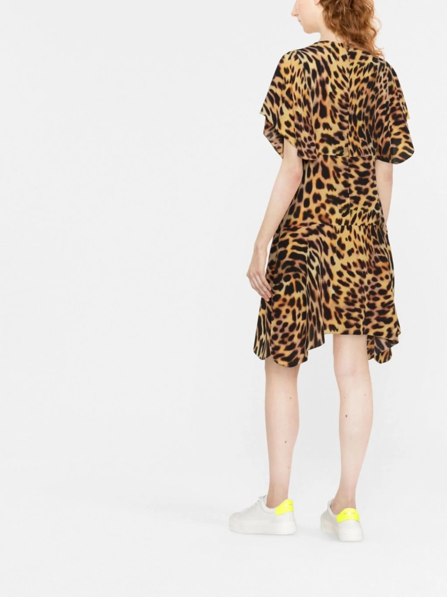 Rochie de zi Stella McCartney neutra - Img 4