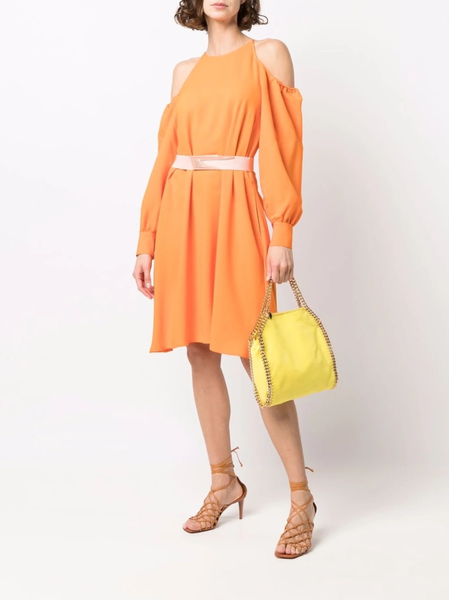 Rochie de zi Stella McCartney portocalie - Img 2