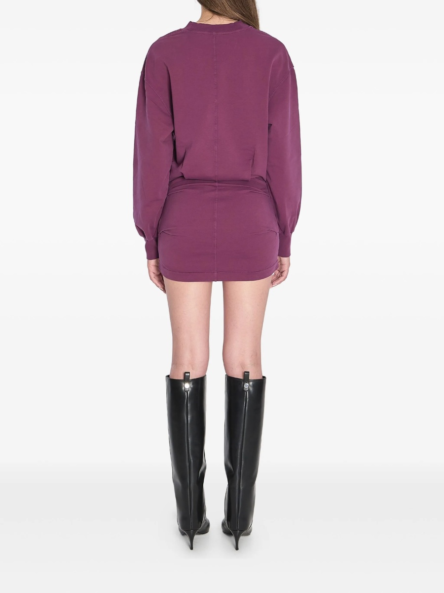 Rochie de zi THE ATTICO violet - Img 4