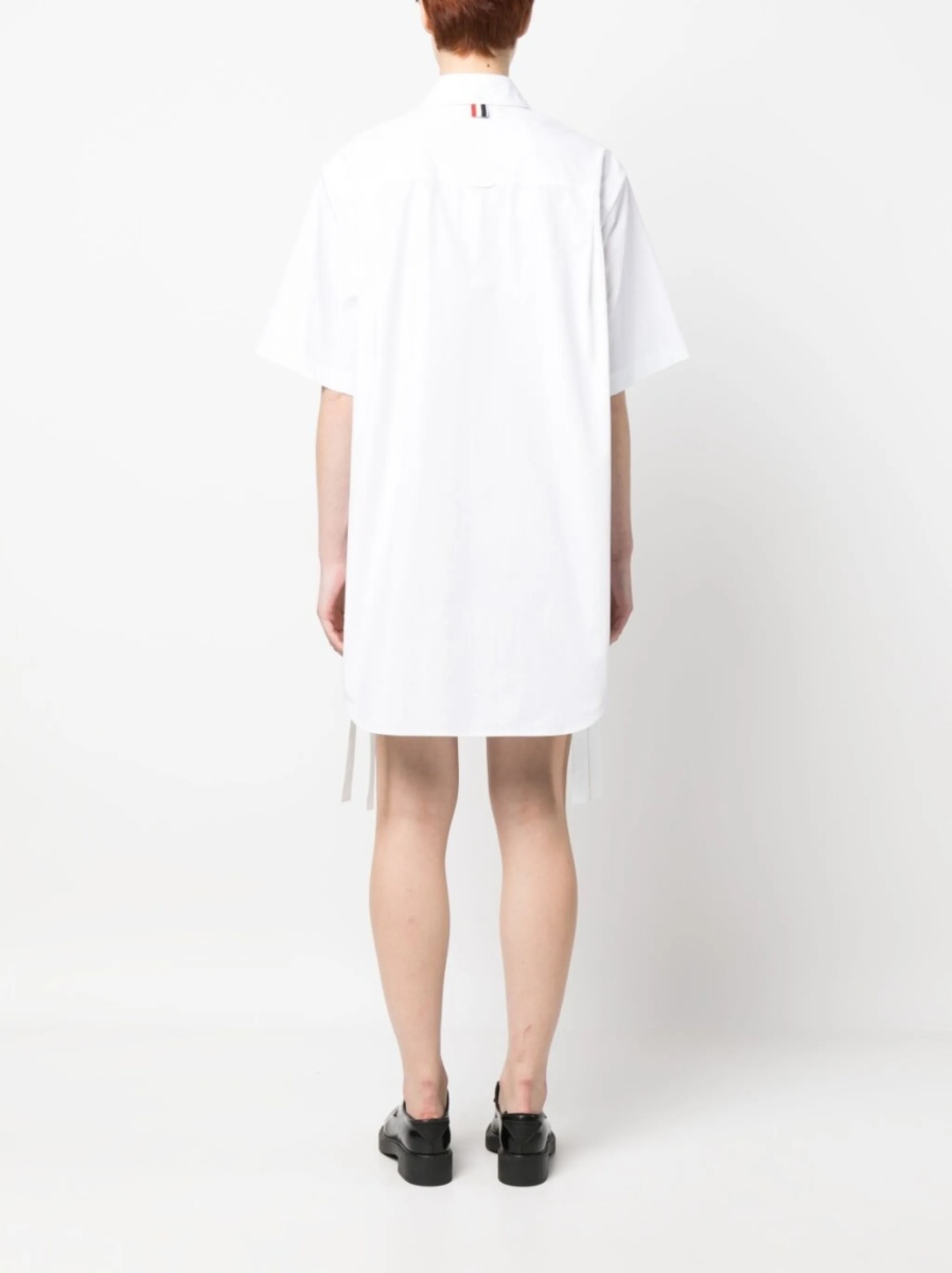 Rochie de zi Thom Browne alba - Img 4