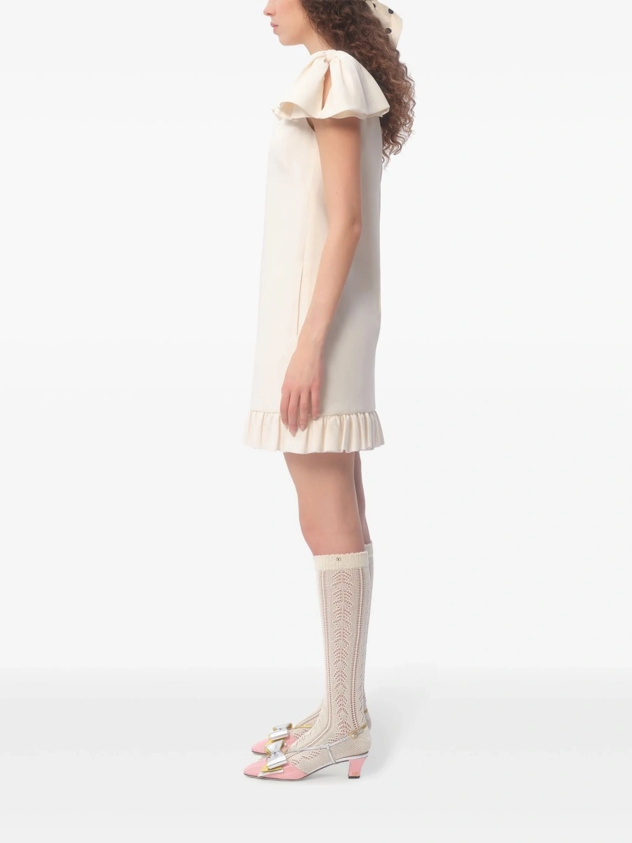 Rochie de zi Valentino Garavani alba - Img 4
