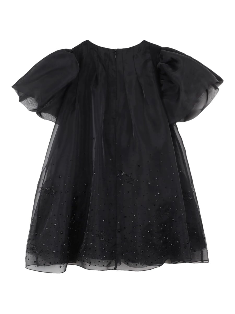 Rochie eleganta Karl Lagerfeld neagra din poliamida si polyester - Img 2