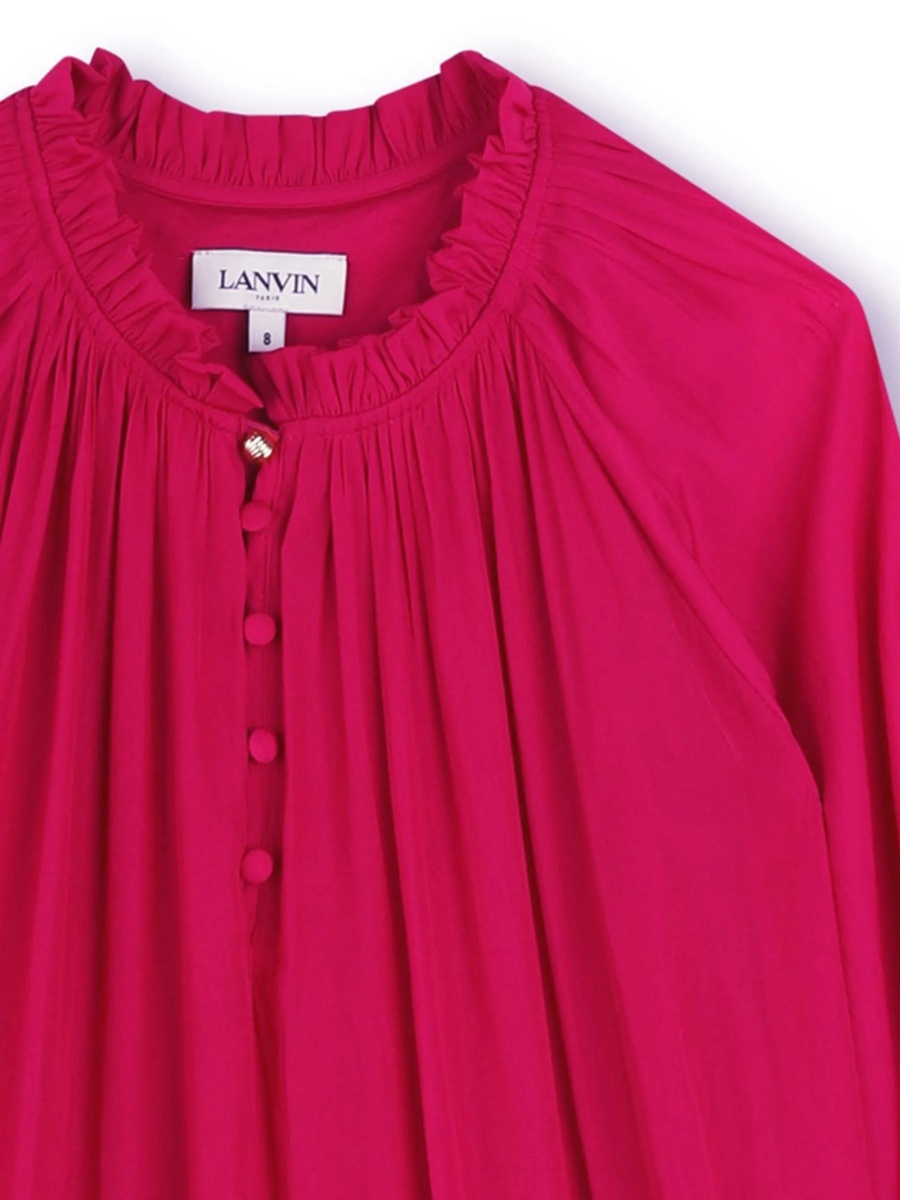 Rochie eleganta Lanvin roz din polyester - Img 3