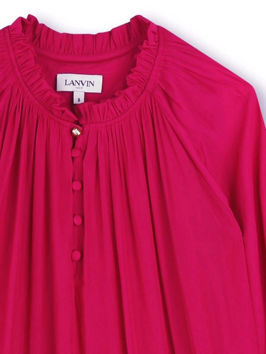 Rochie eleganta Lanvin roz din polyester - Img 3