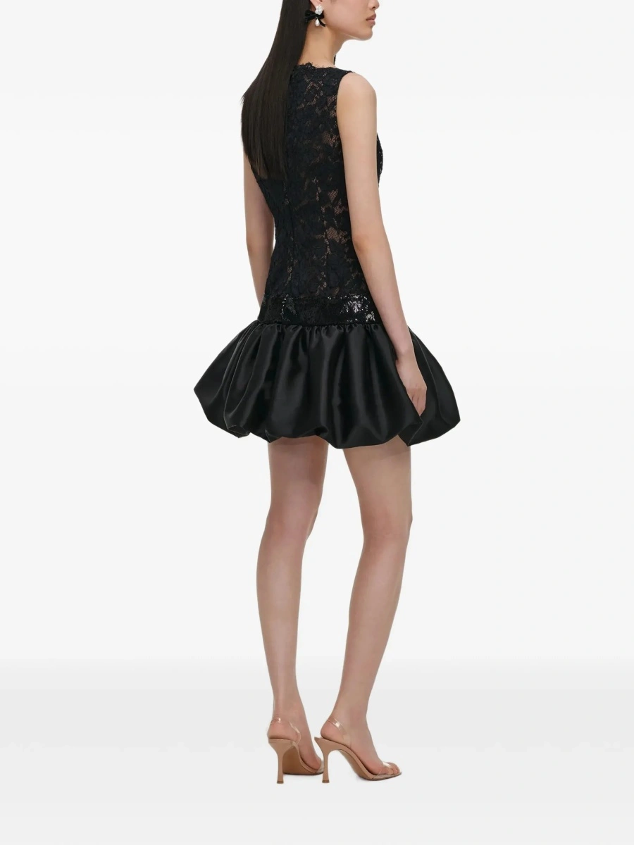 Rochie eleganta Self-Portrait neagra - Img 6