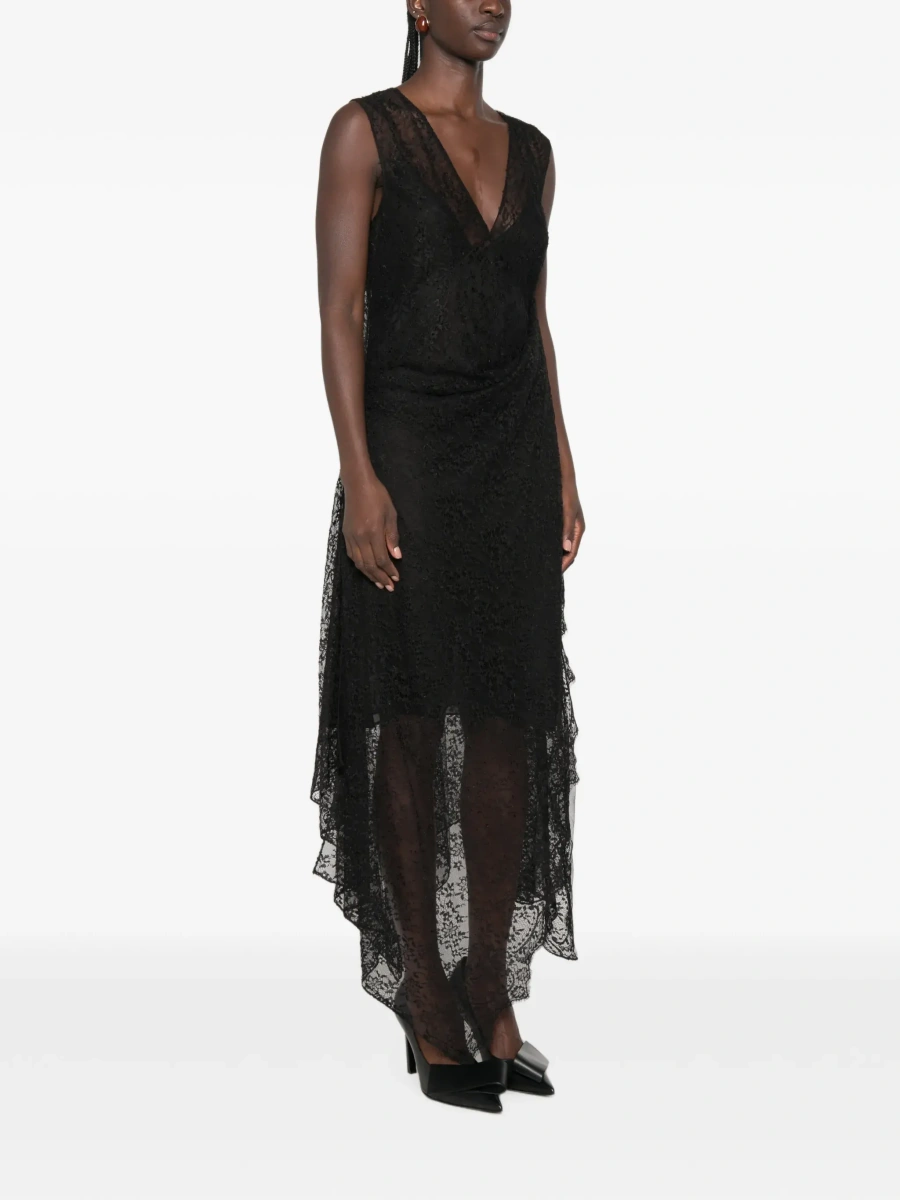 Rochie Fendi neagra din matase - Img 5