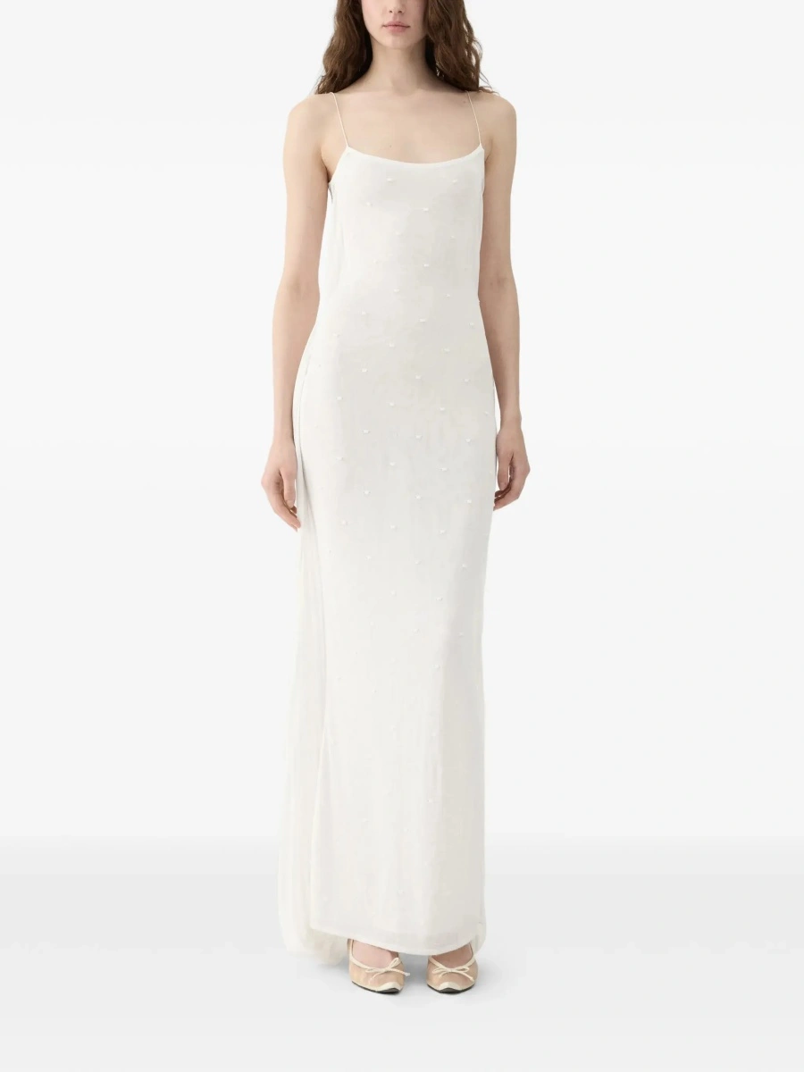 Rochie lunga JACQUEMUS alba - Img 4