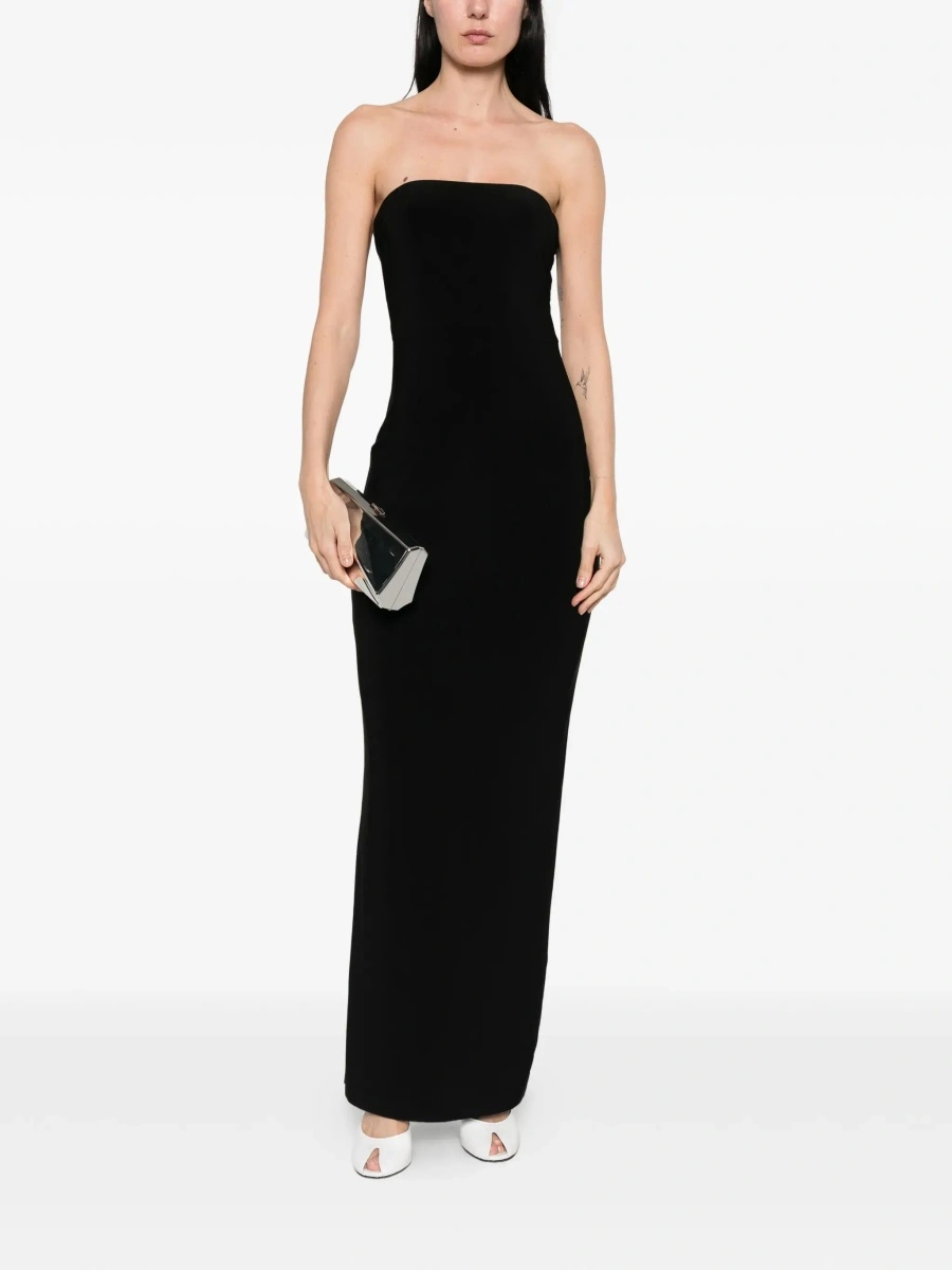 Rochie lunga NORMA KAMALI neagra - Img 4