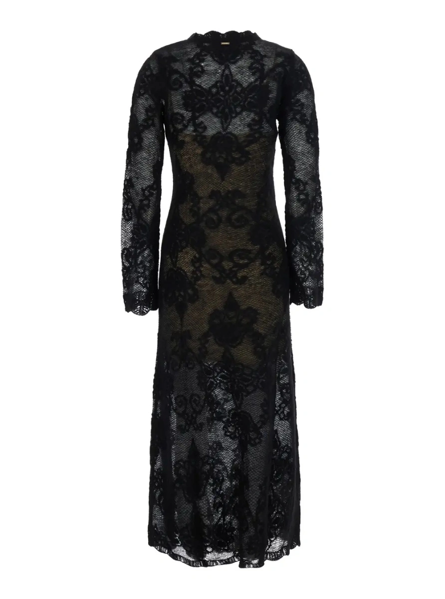 Rochie lunga TWINSET neagra - Img 2