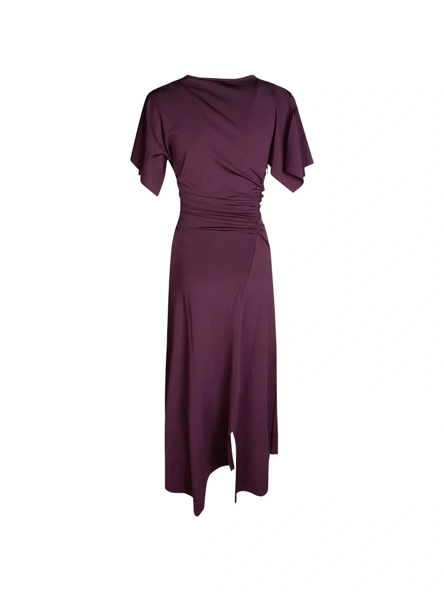 Rochie lunga Victoria Beckham mov - Img 4