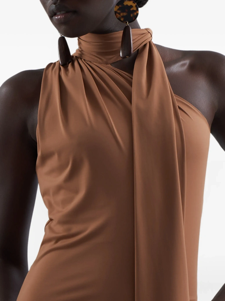 Rochie TALLER MARMO maro - Img 4