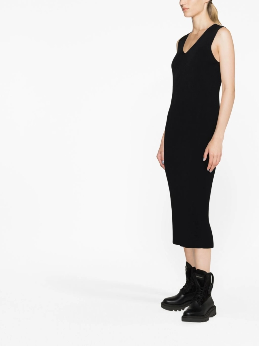 Rochie tricotata Moncler neagra - Img 4