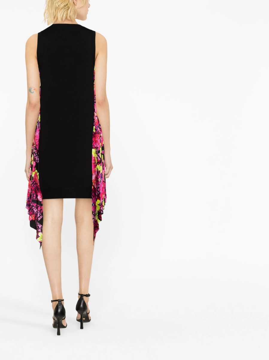 Rochie tricotata Versace neagra - Img 3