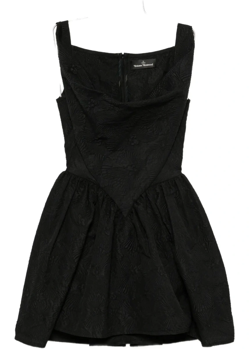 Rochie Vivienne Westwood neagra din bumbac - Img 8