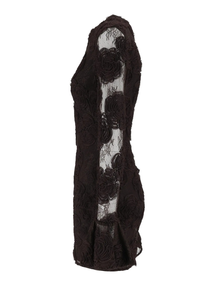 Rochii 3D FLOWER LS MINI DRESS Mol� (Tight Fit) - Img 2