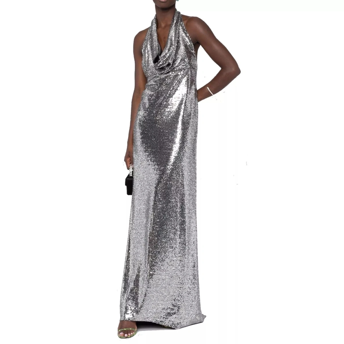 Rochii Blanca Vita Sequin-Embellished Long Dress - Img 2