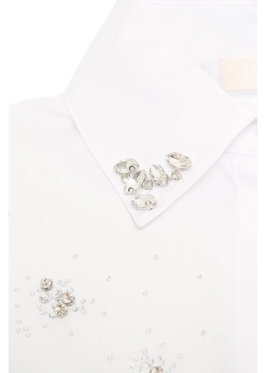 Rochii Chemisier with rhinestones - Img 4