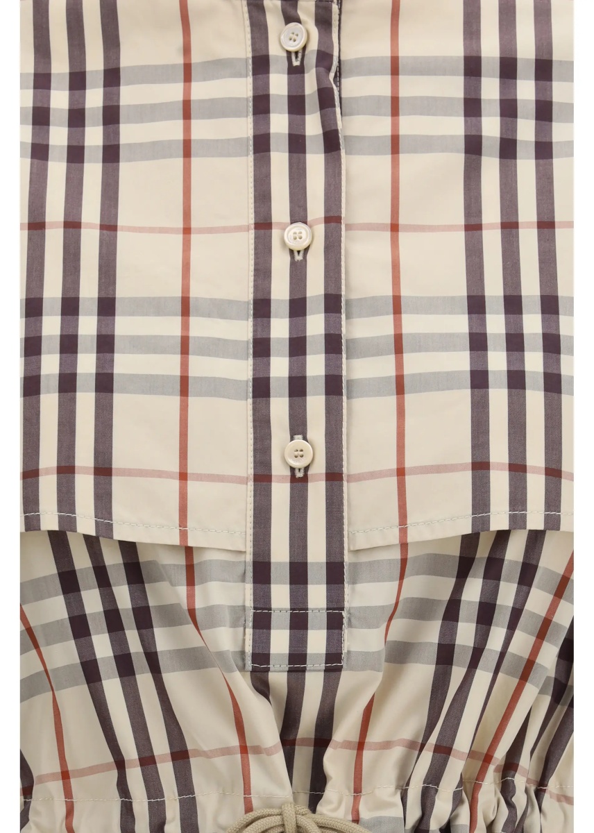 Rochii Cotton Check Dress - Img 3