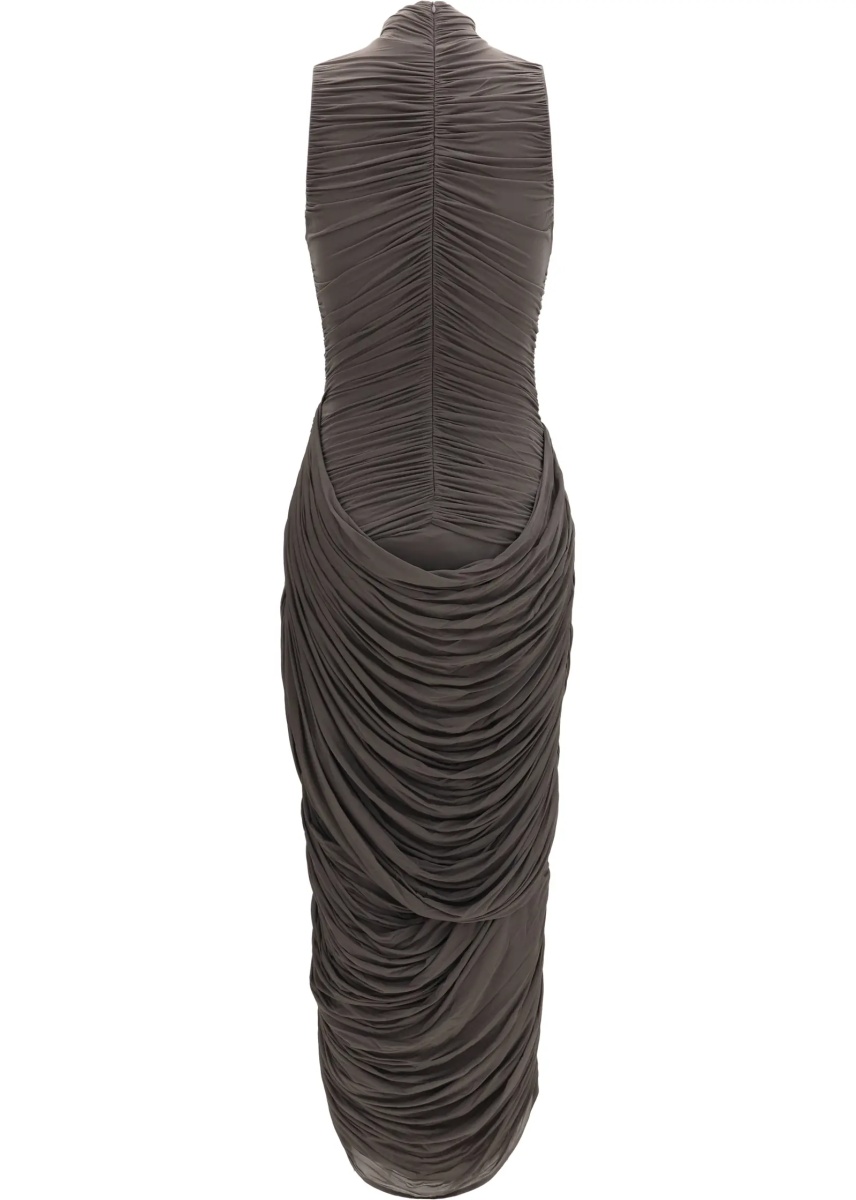 Rochii Draped high-neck midi Dress - Img 2