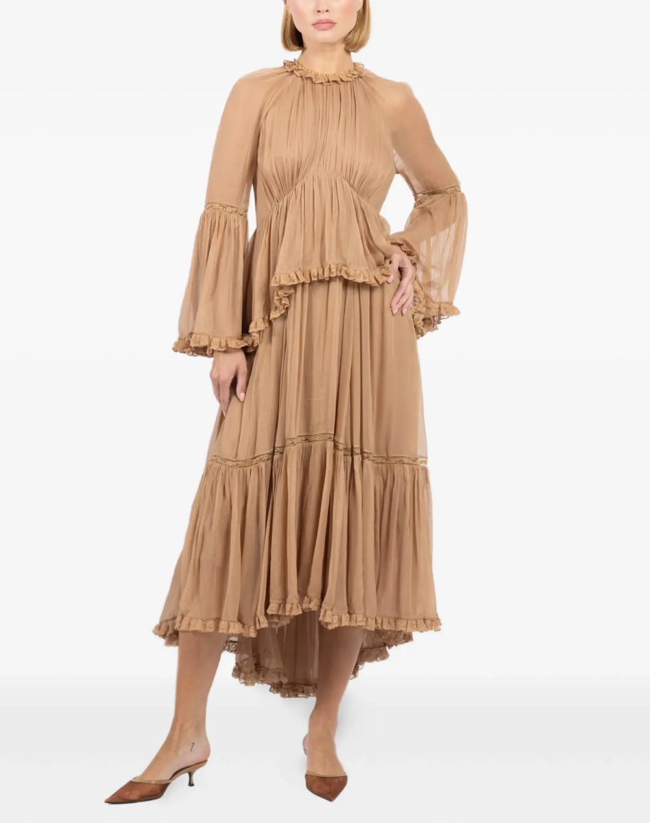 Rochii "Hypnotic Peplum" Ruffle Dress - Img 2