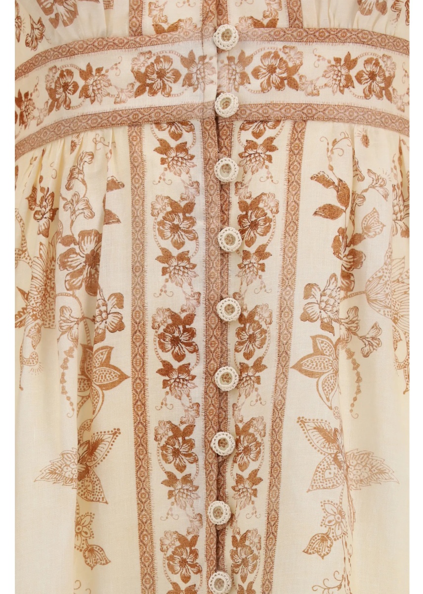 Rochii Indra Plunge floral Dress - Img 3