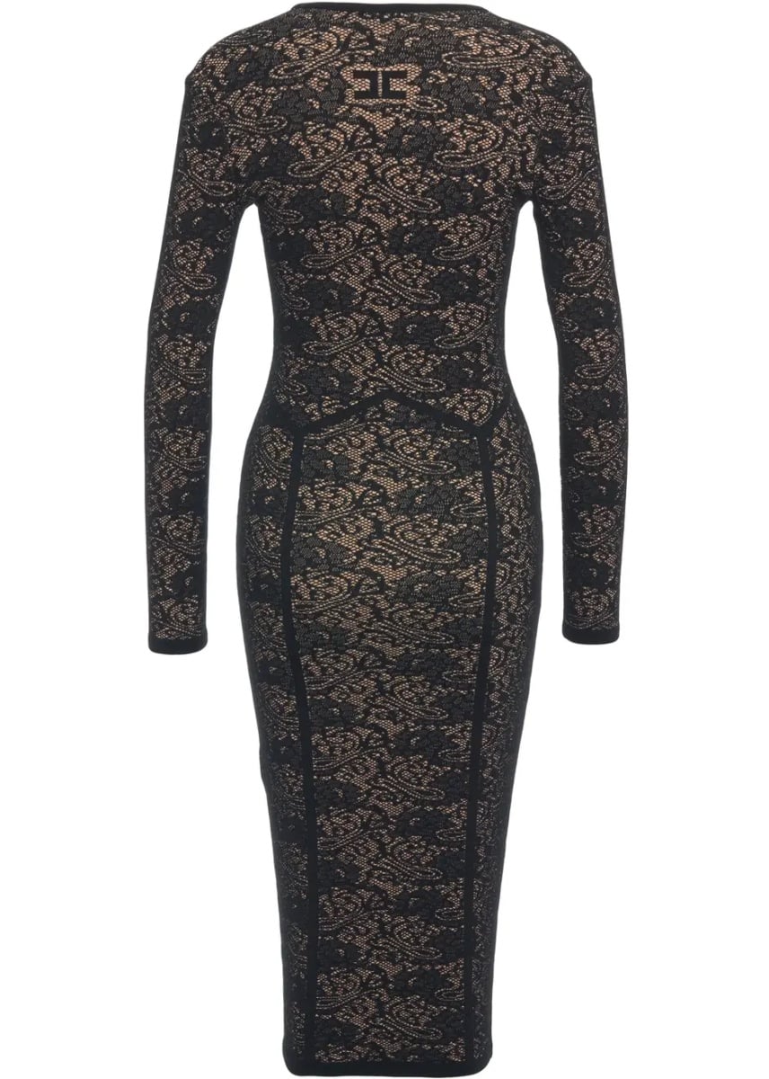 Rochii Midi dress with cut-outs - Img 3