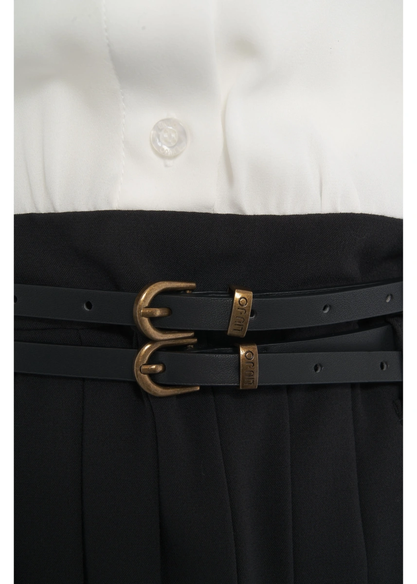 Rochii Mini dress with waist belt - Img 3