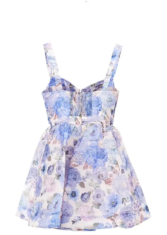 Rochii 'Rebellion' floral mini dress - Img 3