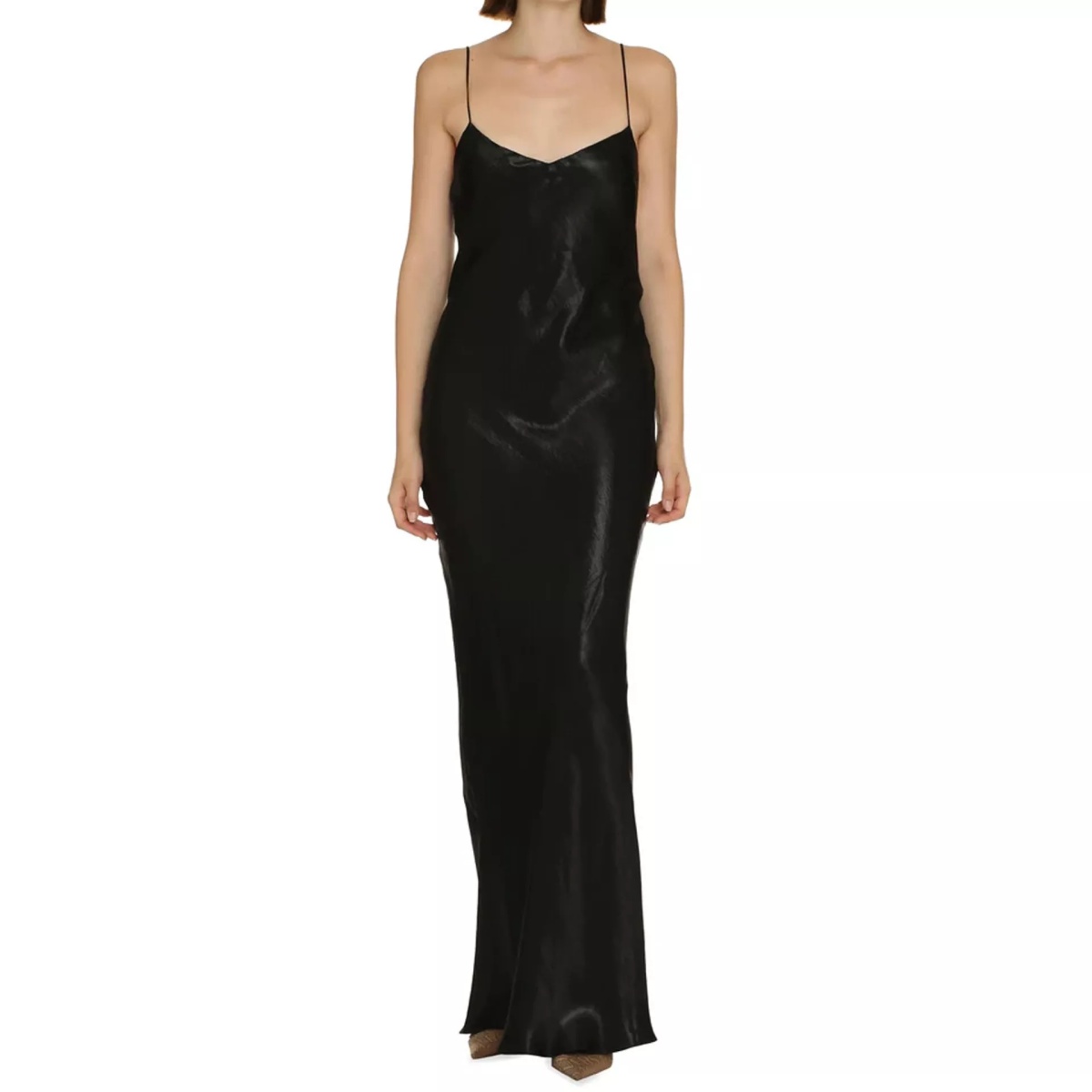 Rochii Saint Laurent Satin Long Dress - Img 2