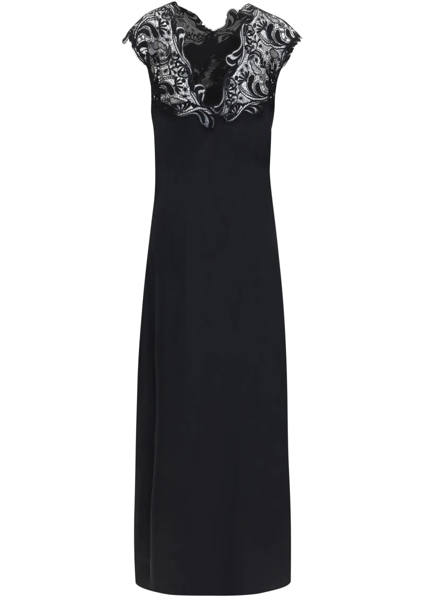 Rochii Silk Dress with lace - Img 2