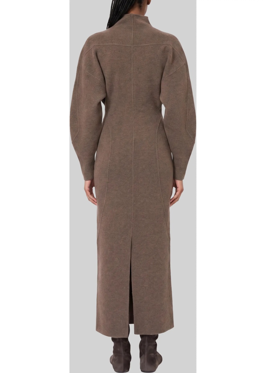Rochii Tenuta Maxi Dress In Wool And Cashmere - Img 3