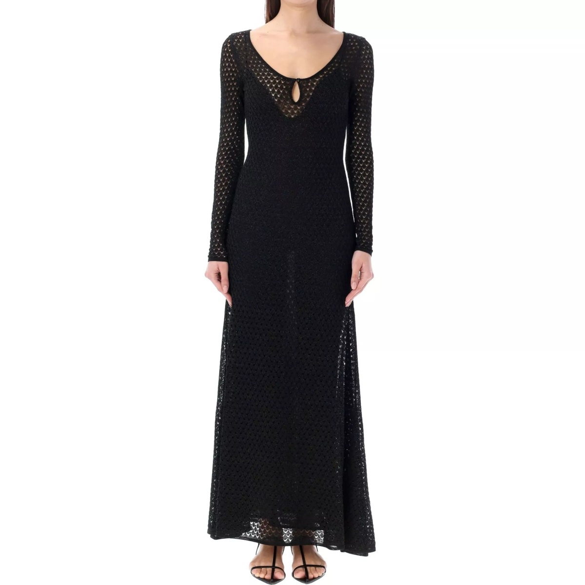 Rochii Tom Ford Lurex Crochet Maxi Dress - Img 2