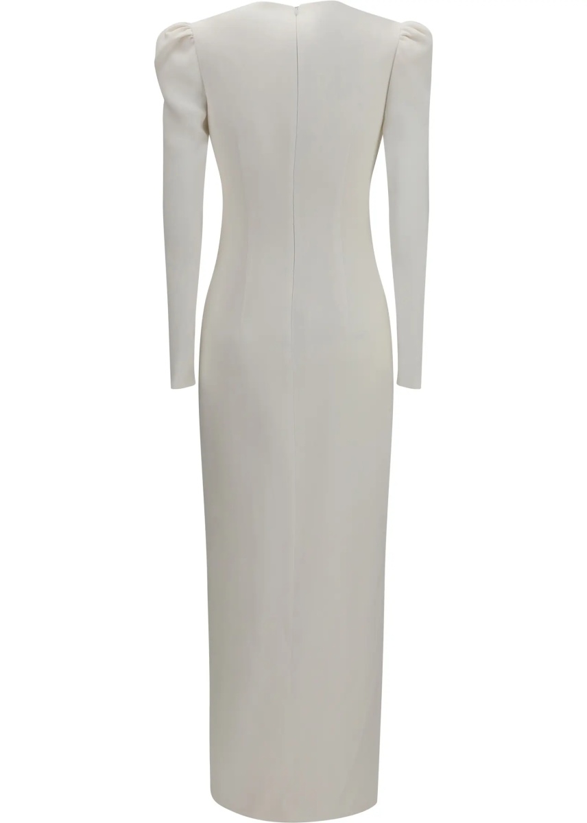 Rochii V-neck Dress with bow - Img 2