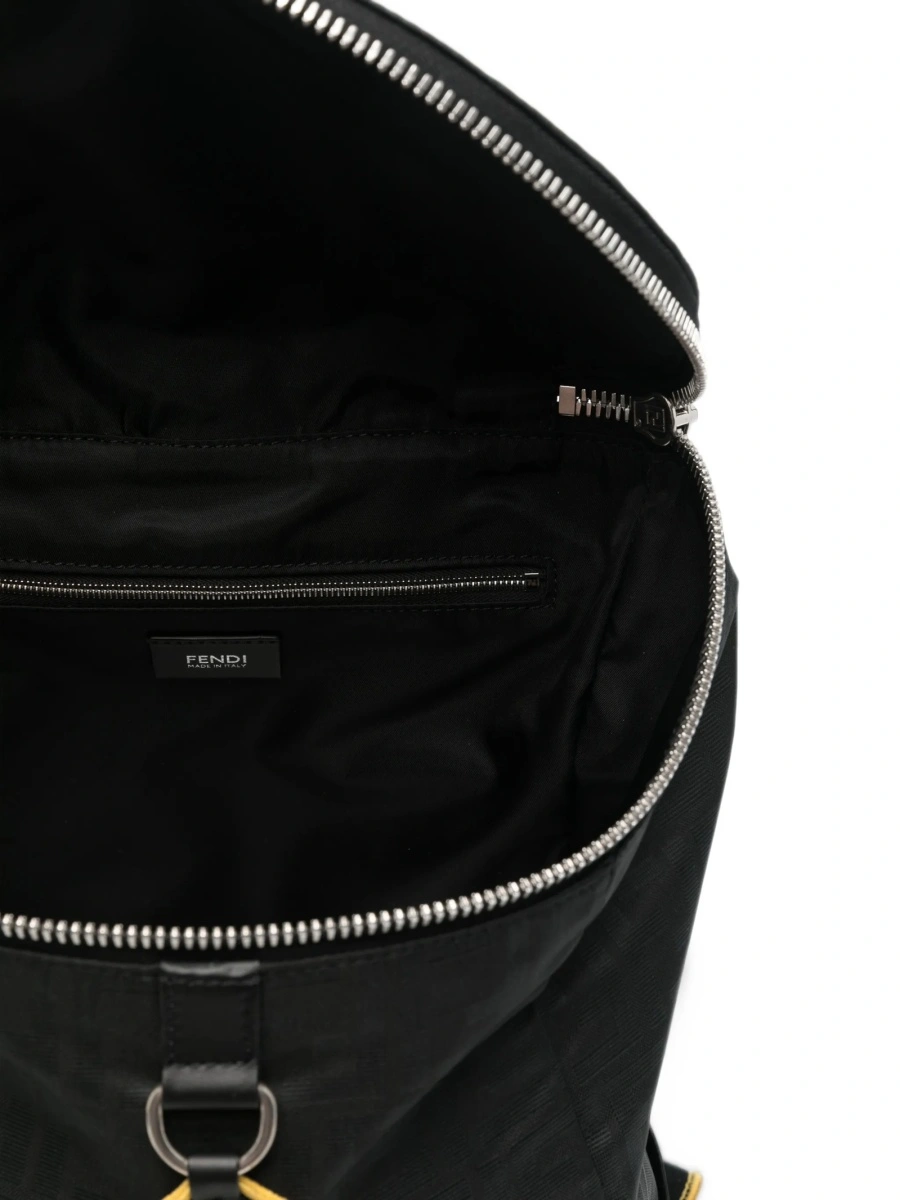 Rucsac Fendi negru din polyester - Img 5