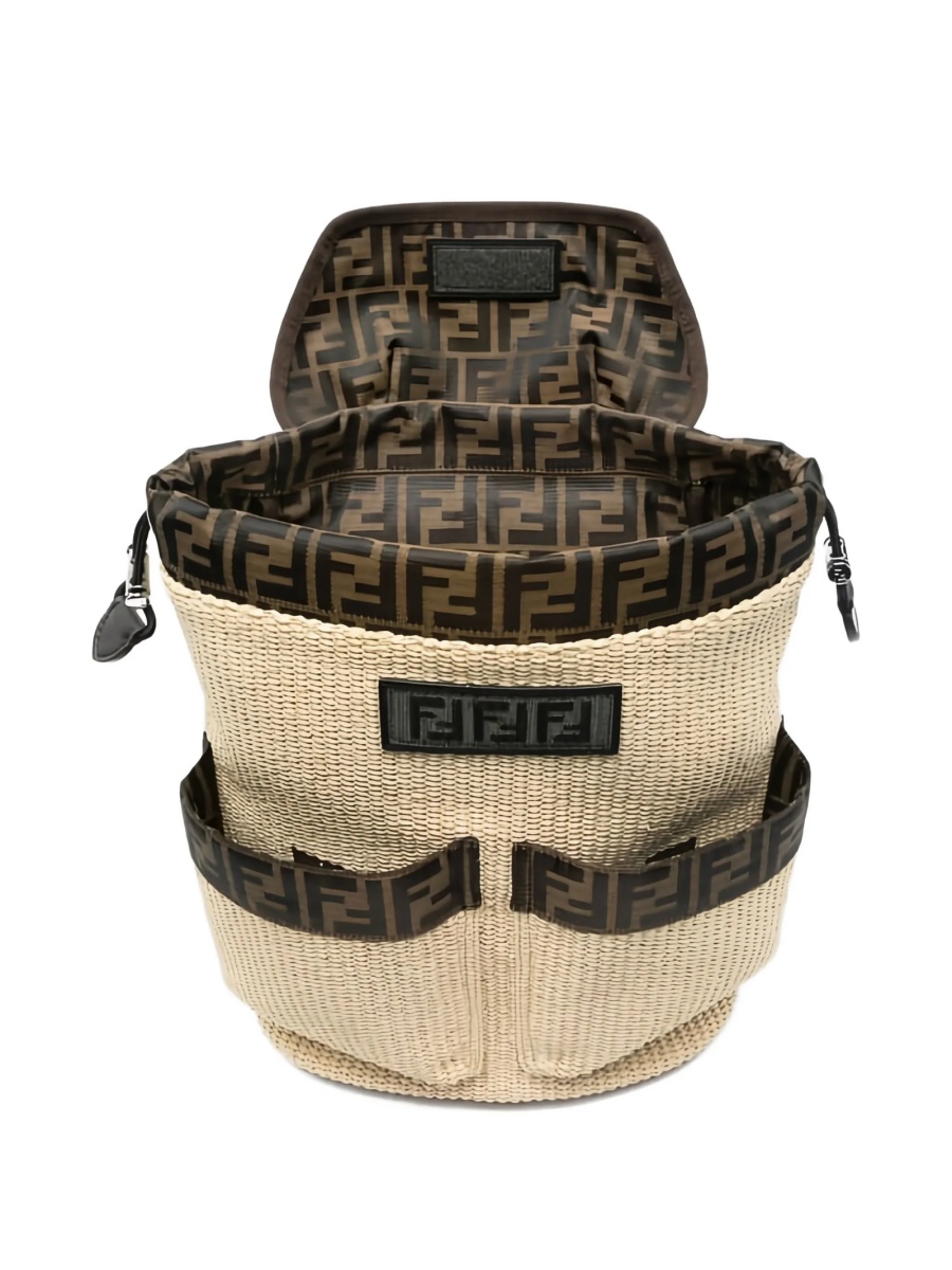Rucsac Fendi neutru din bumbac si poliamida - Img 3