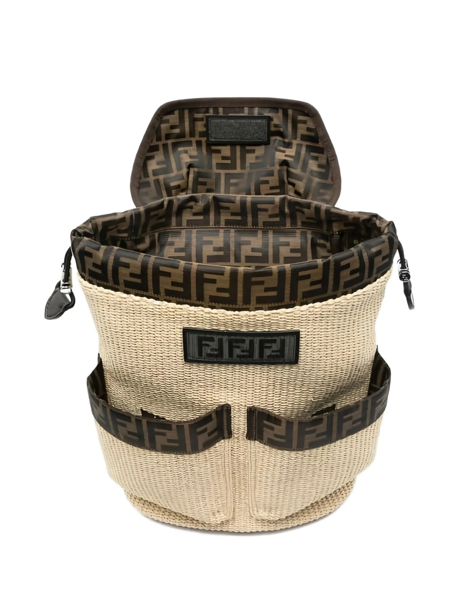 Rucsac Fendi neutru din bumbac si poliamida - Img 3