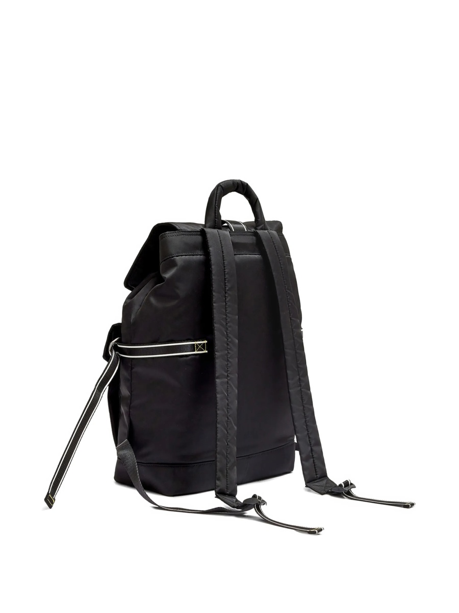 Rucsac Ganni negru din material textil - Img 2