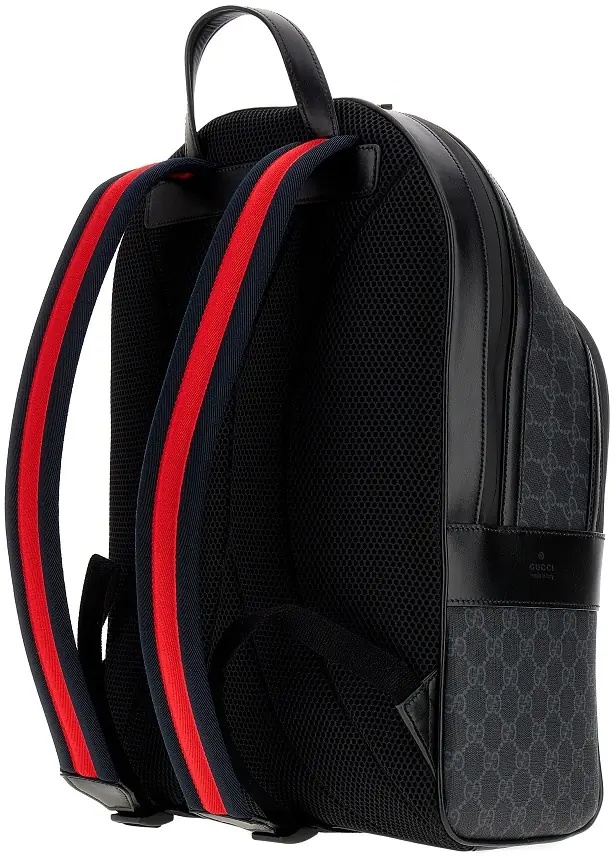 Rucsac GG Supreme fabric and leather backpack - Img 2