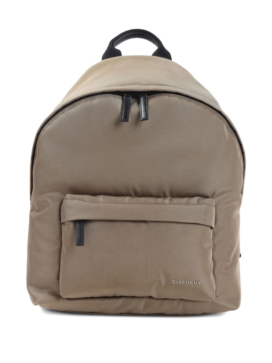 Rucsac Givenchy neutru din piele si poliamida - Img 5