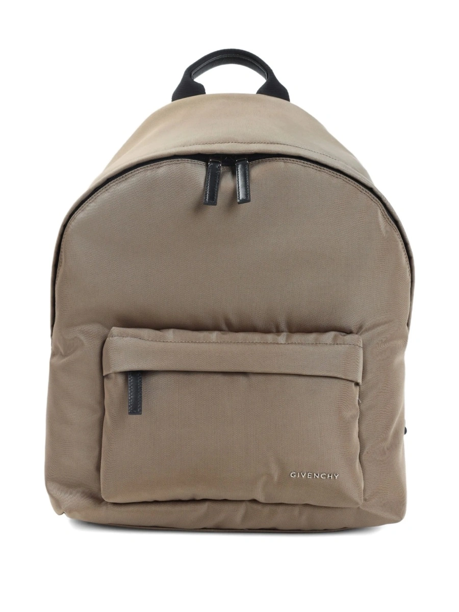Rucsac Givenchy neutru din piele si poliamida - Img 5